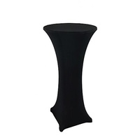 Black Cocktail Dry Bar Cover with Pocket feet 60cm