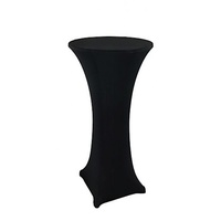 Black Cocktail Dry Bar Cover (Pocket feet 70cm)