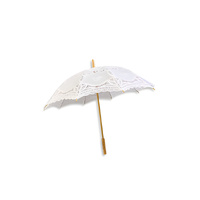 Lace Wedding Parasol 65cm