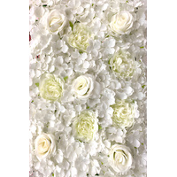 Hydrangea  / Rose Flower Wall Panel