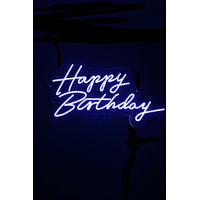 Neon LED 'Happy Birthday'