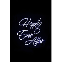 Neon LED 'Happily Ever After'