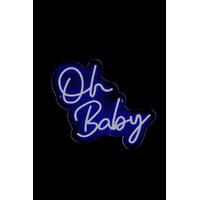 Neon LED 'Oh Baby'