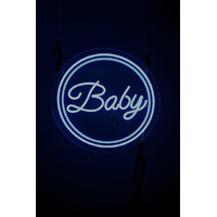 Neon LED 'Baby' Blue