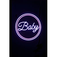 Neon LED 'Baby' - Pink