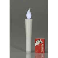 LED CANDLE  Cool White  (requires 2xAA batteries)