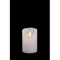 Moving Flame Real Wax LED Candle 12.5cm
