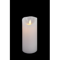 Moving Flame Real Wax LED Candle 17.5cm