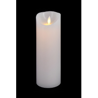 Moving Flame Real Wax LED Candle 22.5cm