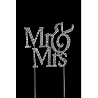 Diamante Cake 'Mr & Mrs'