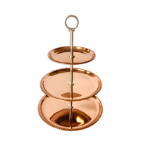 3 Tier Cupcake Stand in Copper colour