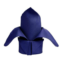 Fabric Napkin - Large 50cm - Navy Blue Heavy Duty - Pack of 5