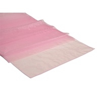 Organza Table Runner - Light Pink
