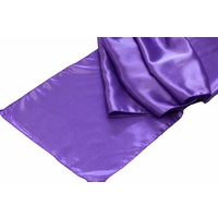 Satin Table Runner - Purple