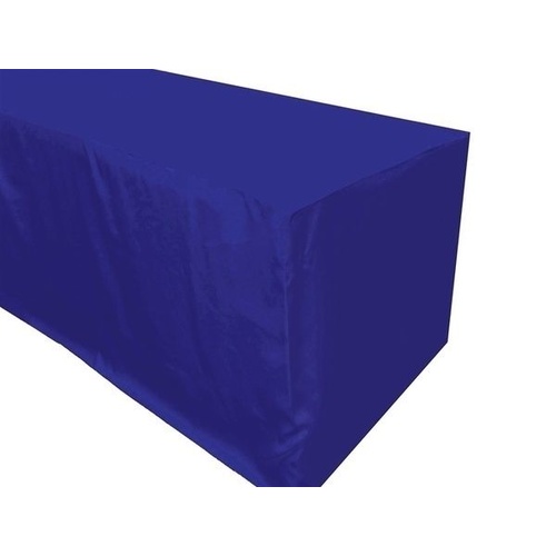 6ft Fitted Rectangular Tablecloth - Royal (1.8m)