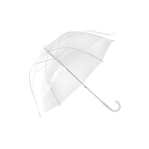 Clear Wedding Dome Umbrella (Steel Rib)