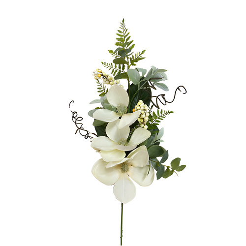 3 Magnolias with mixed foliage arrangement