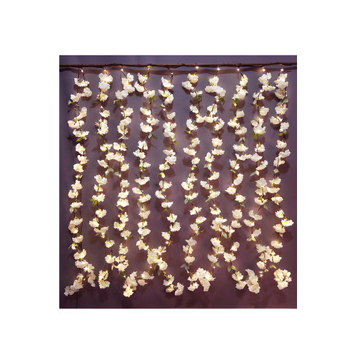 Cherry Blossom Curtain with 180 LED (LIGHT PINK)