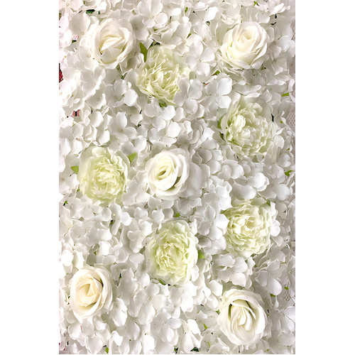 Hydrangea  / Rose Flower Wall Panel