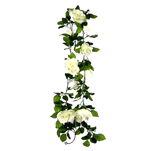 4 x L + 5 x M Head Rose Garland