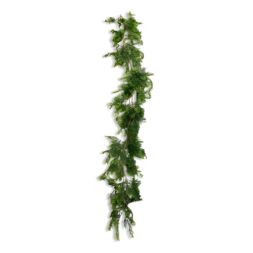 Cypress Pine Garland 2-Tone