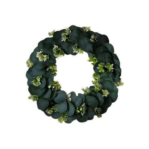 Eucalyptus Petal Wreath