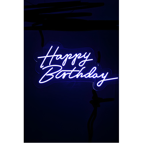 Neon LED 'Happy Birthday'