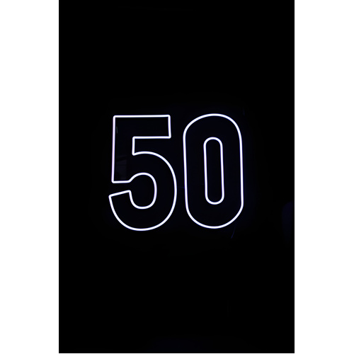 Neon LED '50'