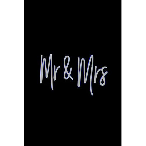 Neon LED 'Mr & Mrs'
