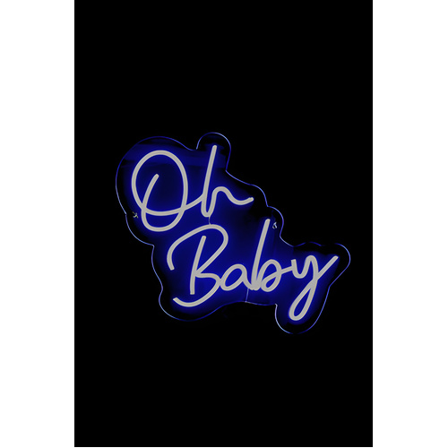 Neon LED 'Oh Baby'