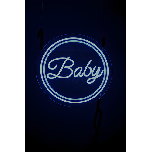 Neon LED 'Baby' Blue