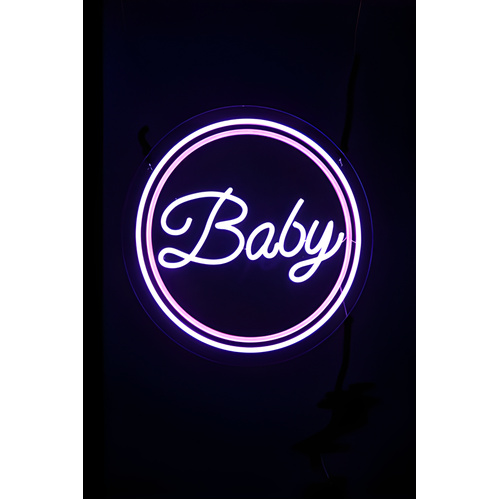 Neon LED 'Baby' - Pink