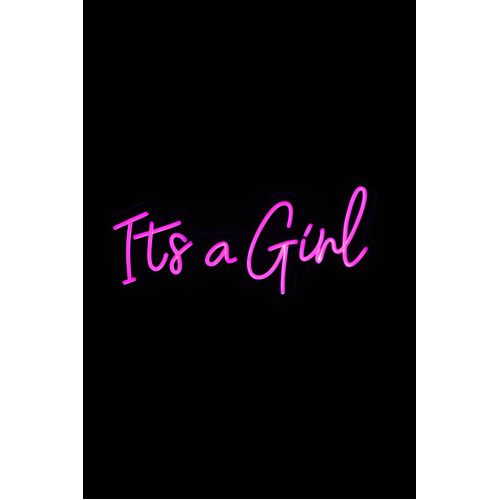 Neon 'It's a girl'