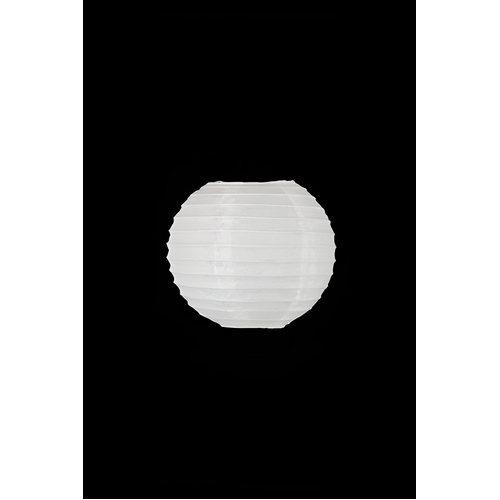 Whiite Paper Lantern 15cm Diameter