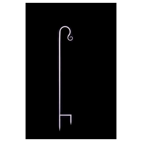 Shepherd's Hooks White  x 10