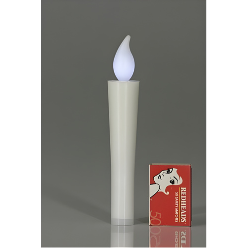 LED CANDLE  Cool White  (requires 2xAA batteries)