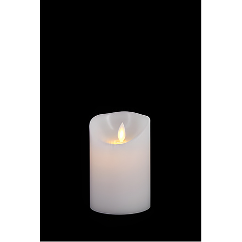 Moving Flame Real Wax LED Candle 12.5cm