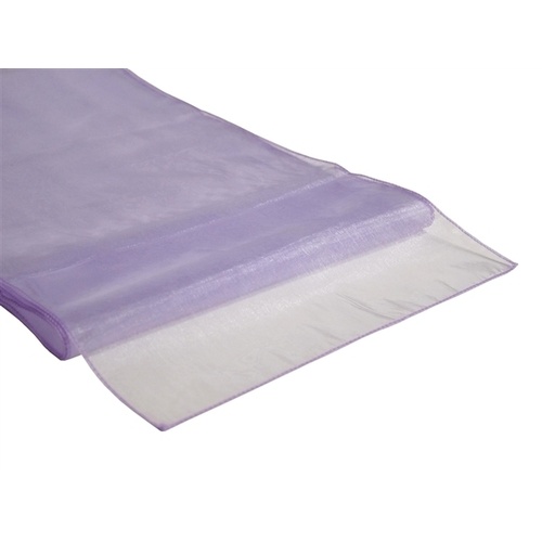 Organza Table Runner - Lilac