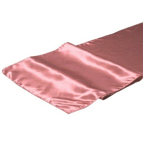 Satin Table Runner - Wild Rose