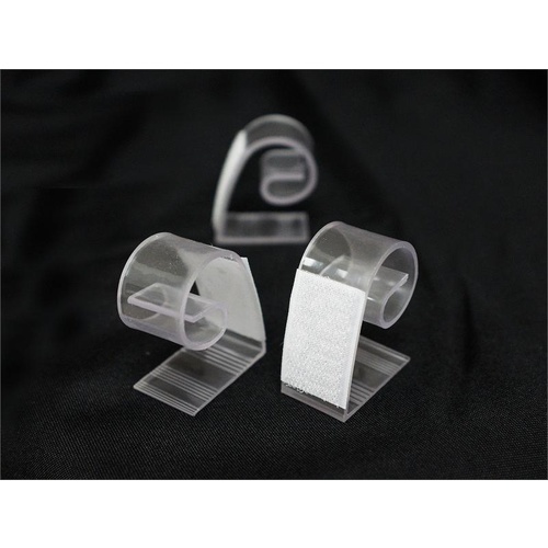 Table Skirt Clips Plastic w/velcro - Bag of 10