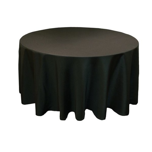 Round Tablecloth 275cm (Diameter) - Black