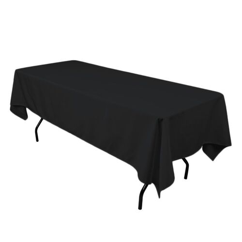 Tablecloth Rectangle 145x270cm - Black